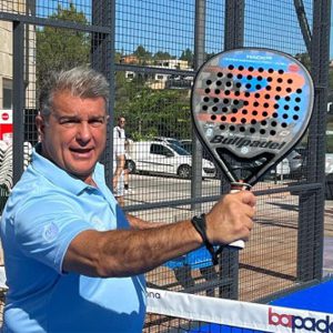 Joan Laporta, presidente del FC Barcelona