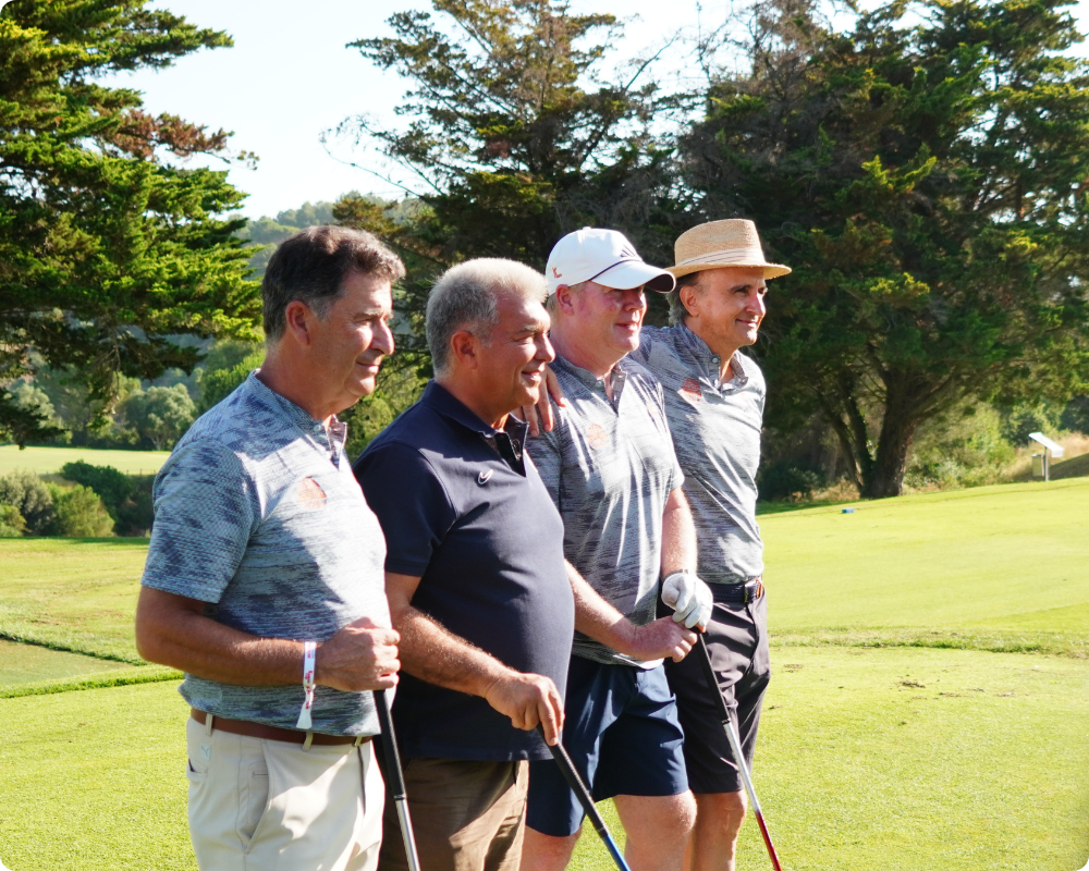 Inicio de la Koeman Cup 2025 en el Club de Golf Barcelona